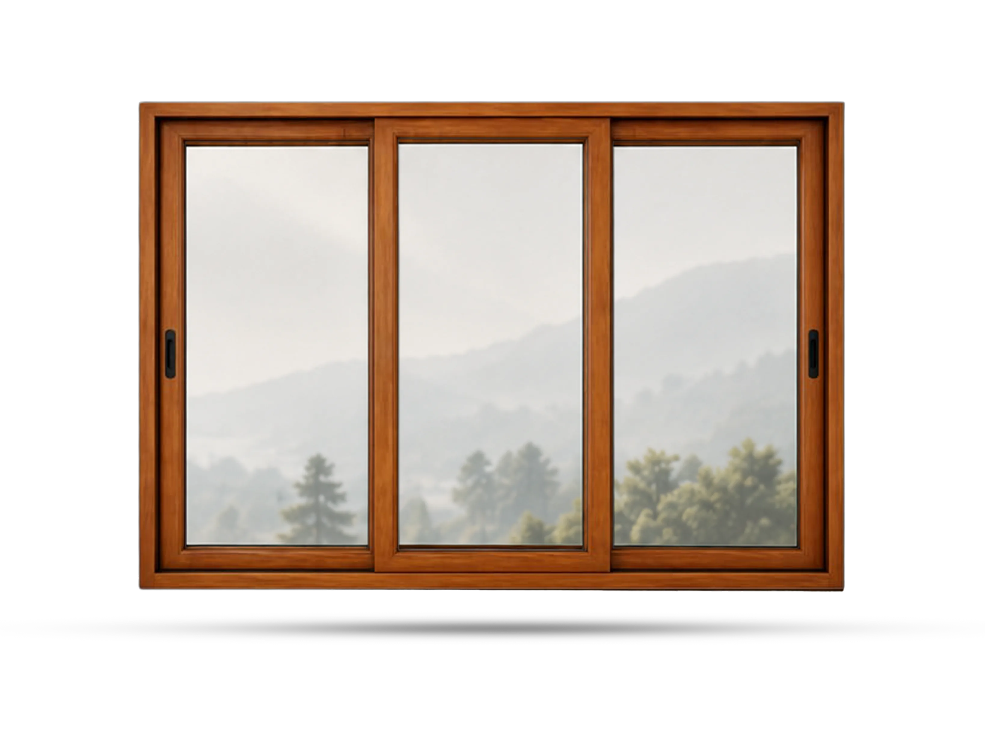 UPVC Three Sash Sliding Door