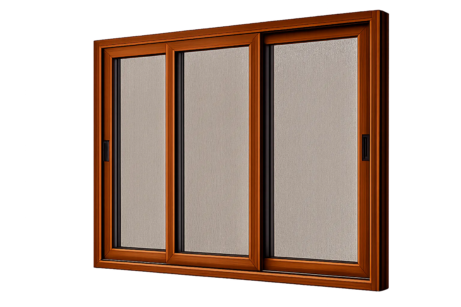 Premium UPVC sliding window with mosquito mesh
